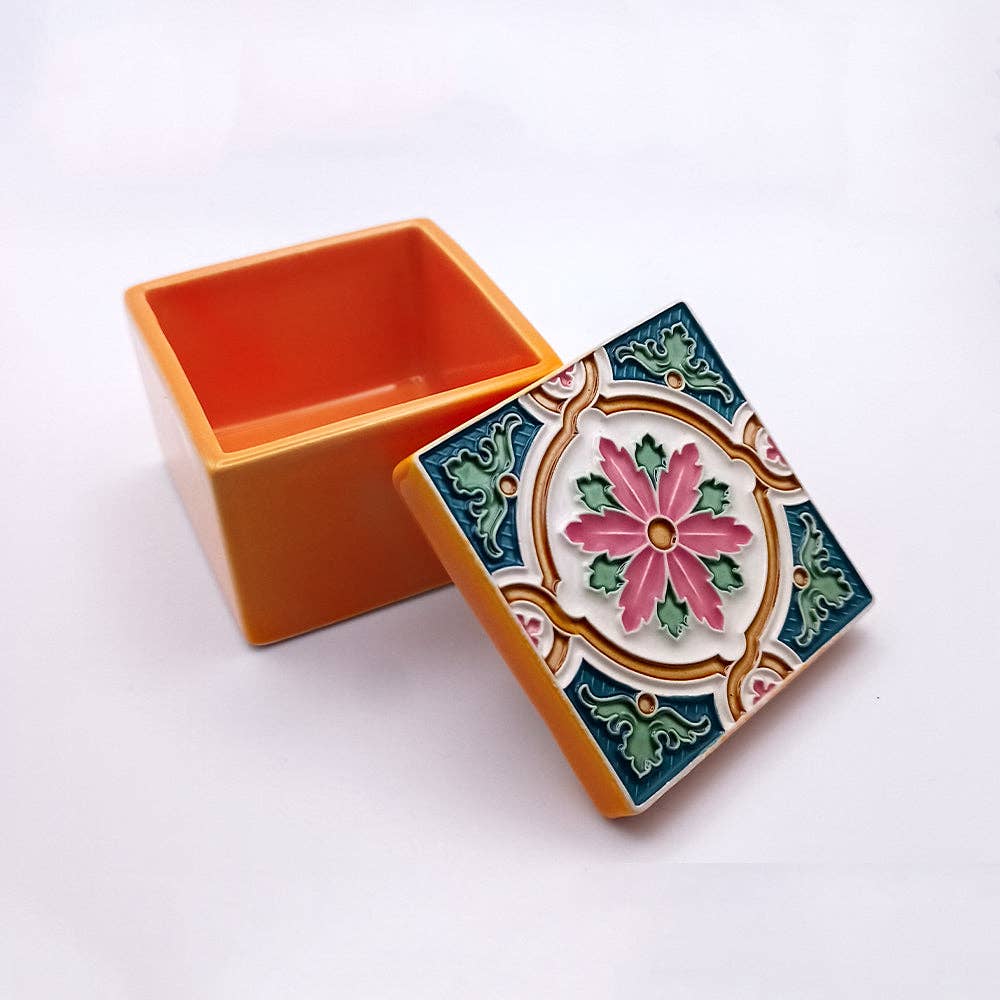 Porto Santo Island Ceramic Box