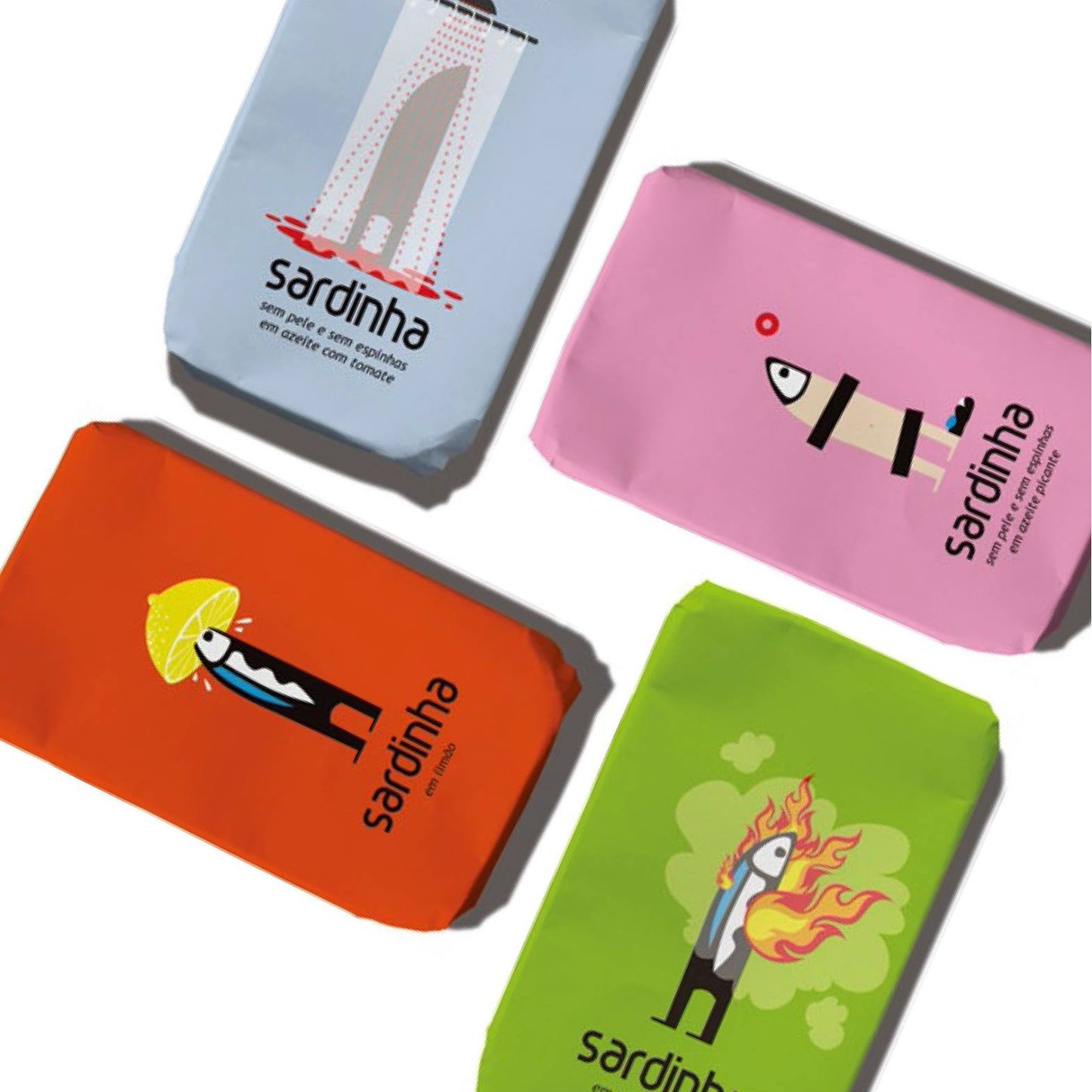 Tinned sardine collection from Sardinha