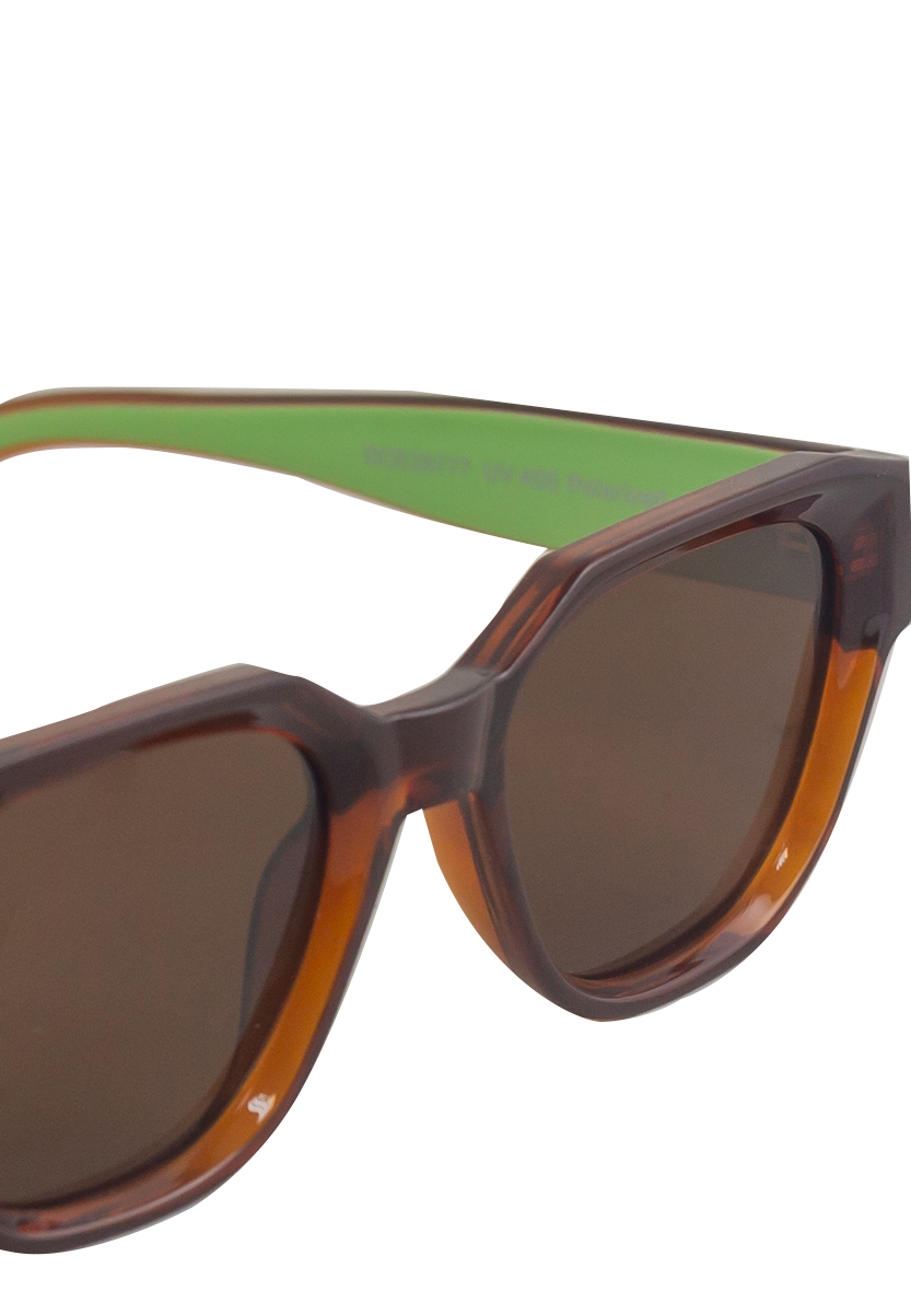 Ola Wave Brown Jelly Mint Mix Sunglasses