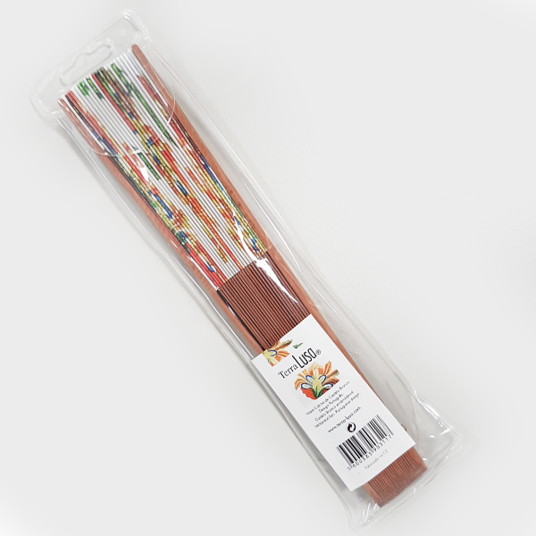 hand fan inside a PVC bag