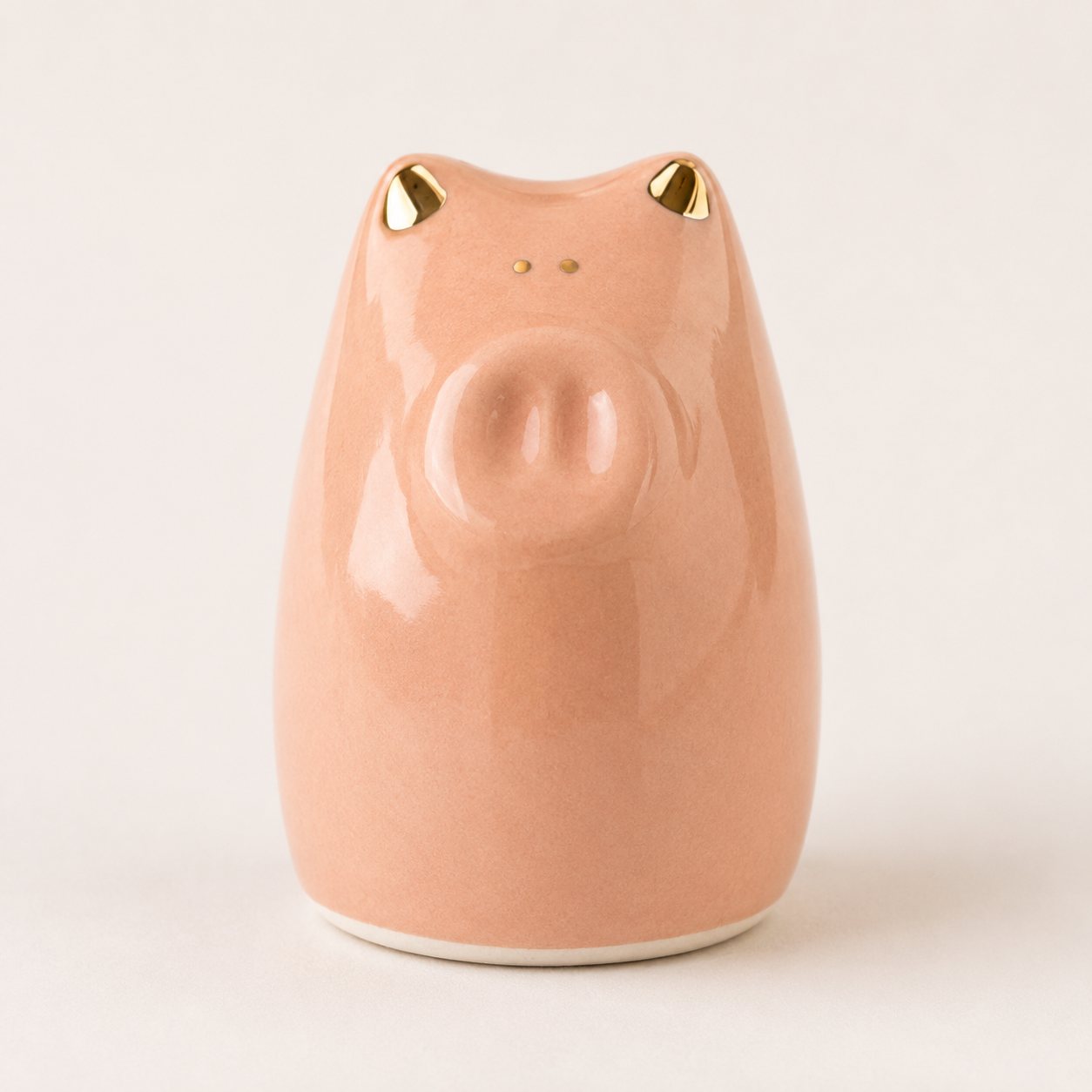 Fortune Pig Amulet - Gold