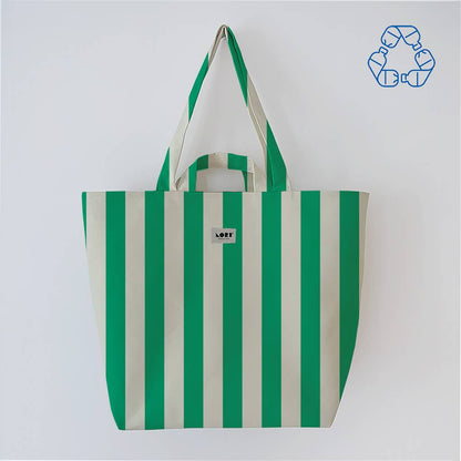 Bold Stripe Tote Bag