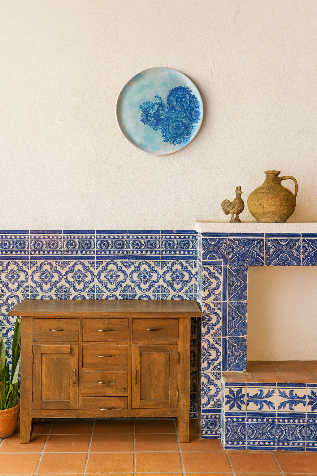 Plato Decorativo Wall Art 33cm - Boho #2