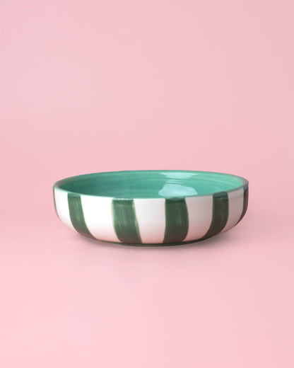 Large Pottery Grater Plate – Includes Gift Spoon / Jade - NEW