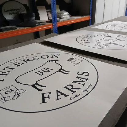 Enamelled Plaques and Signs - Round (Custom Order)