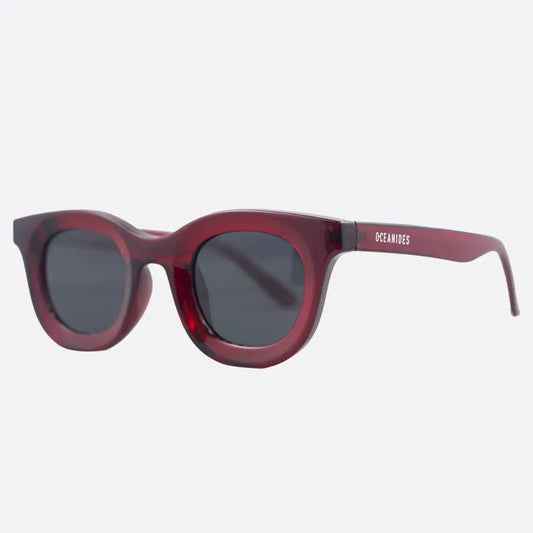 Sunglasses (Polarized) - Libya Crystal Dark Red Green