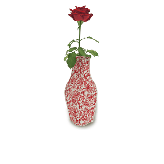 Born Roses Cotton Flower Vase