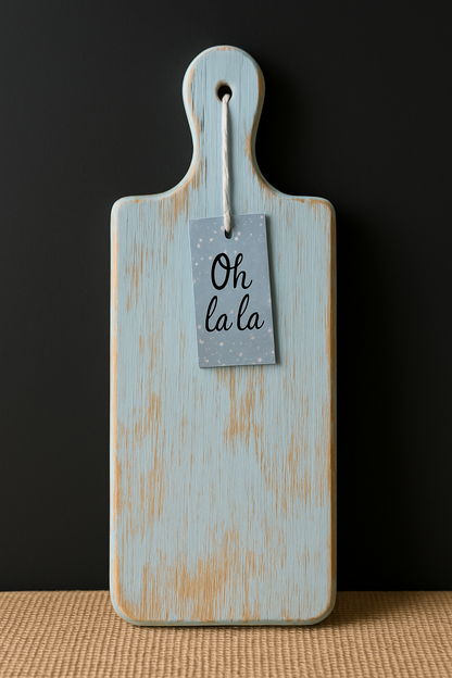 Tabla de servir rectangular de madera 45 x 14 cm