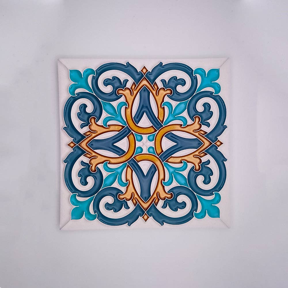 Hand-Painted Tiles For Walls