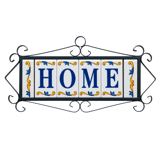 Lisa Croquets Letters – Ceramic House Letter Tiles