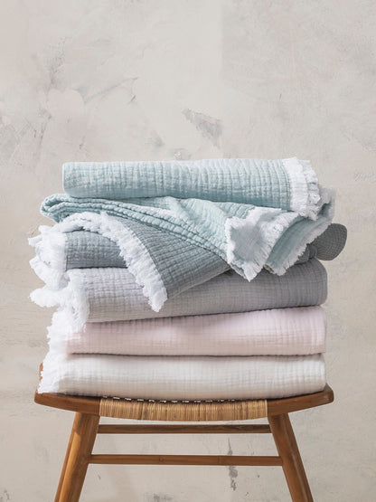 Doubleface Washed Throw | 5 Colors