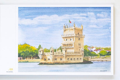 Lisbon in Watercolour | Print Books | Iberica - Pretty things from Portugal