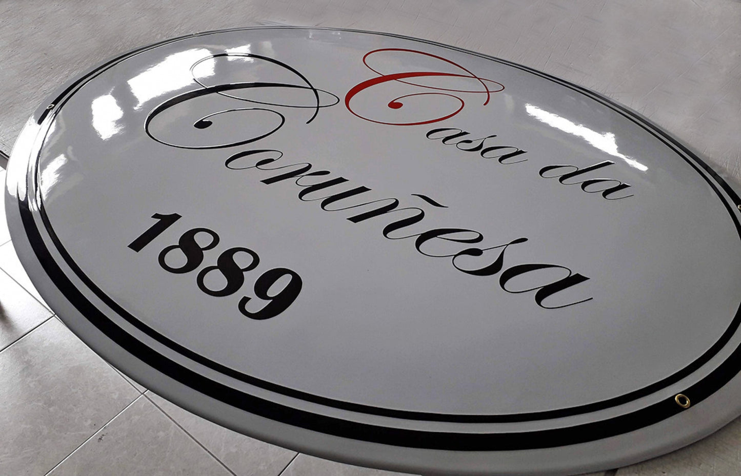 Enamelled Plaques & Signs - Oval (Custom Order) | Iberica - Pretty things from Portugal
