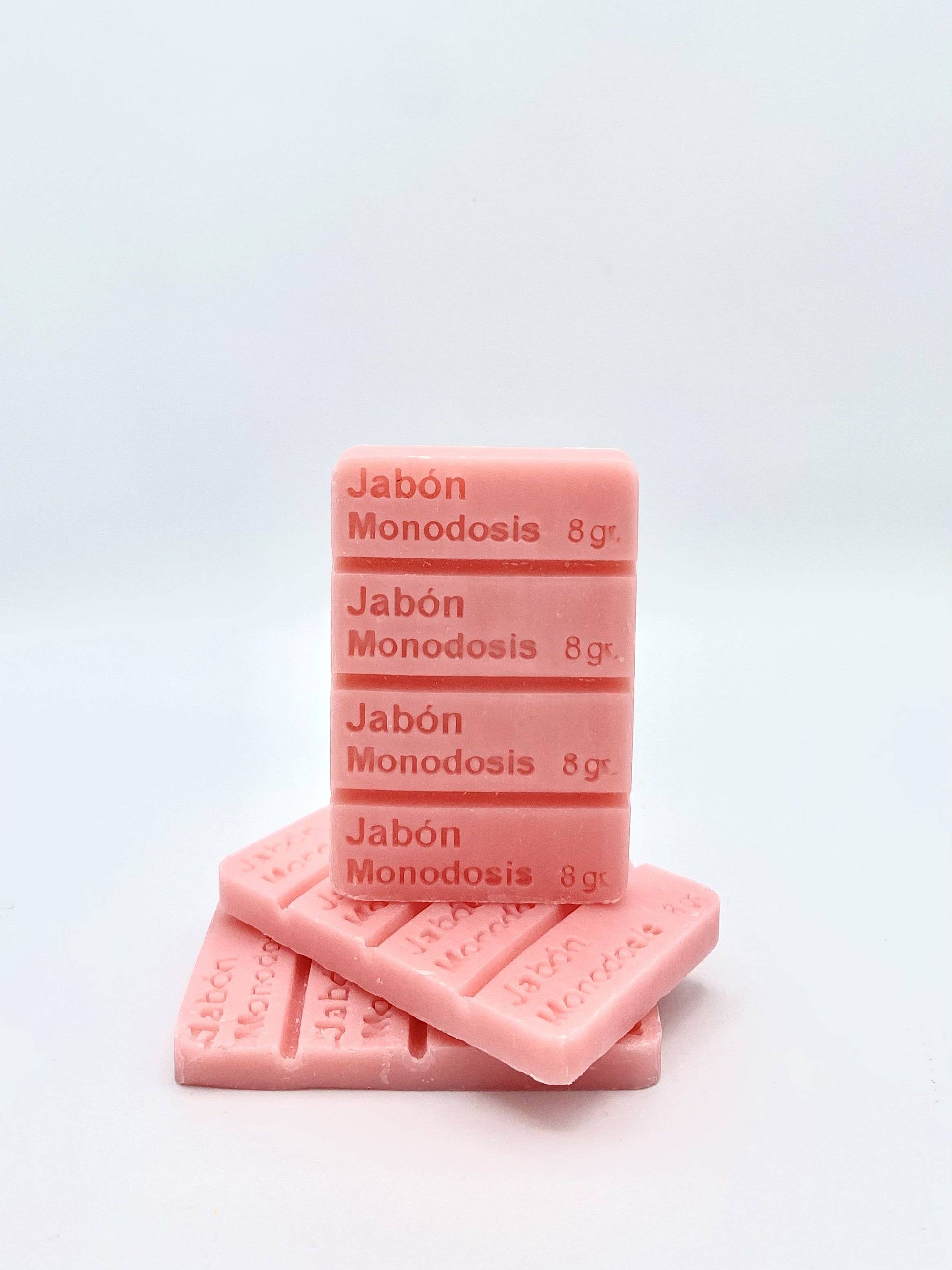Pink soap by Iberica made in Spain
