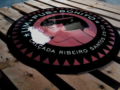 Enamelled Plaques and Signs - Round (Custom Order) | Iberica - Pretty things from Portugal