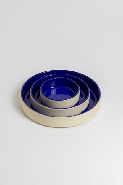Serving Bowls Blue - Ceramics Handmade in Portugal
