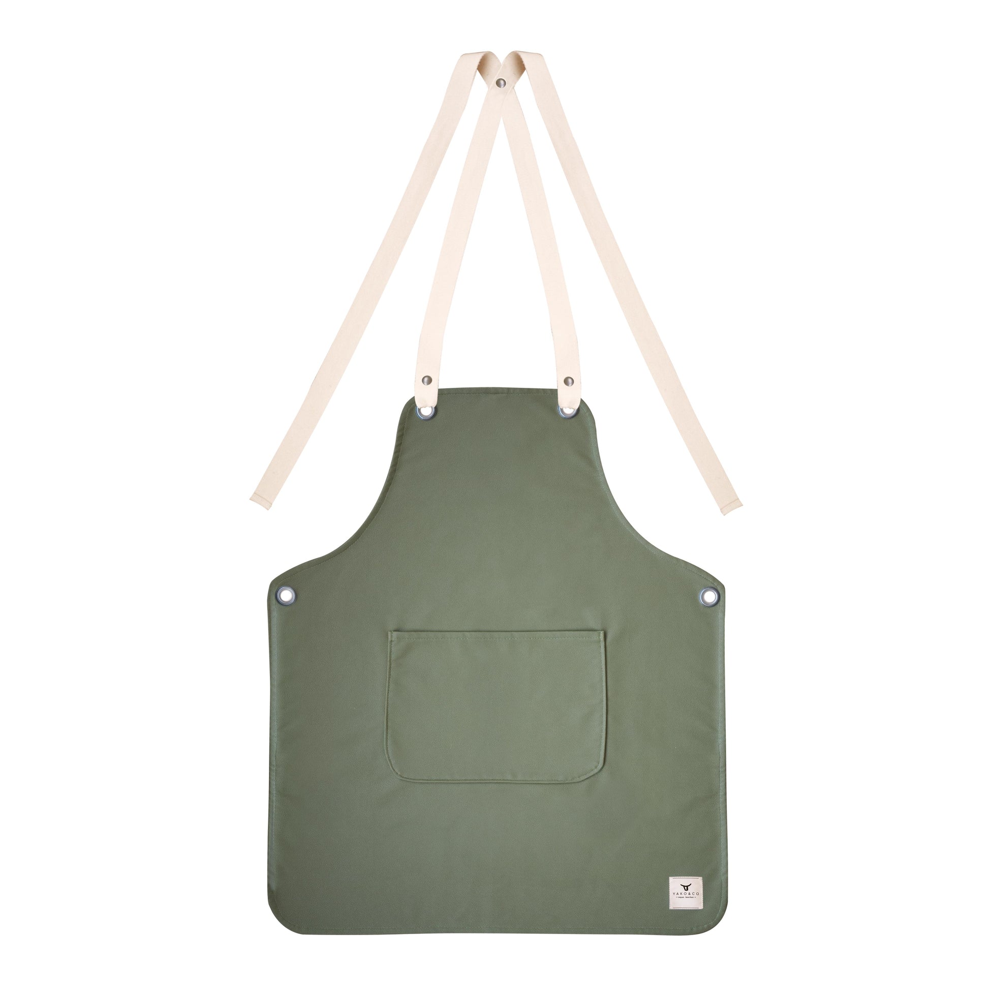 Vegan Leather Apron - Forest Green - 1012P | Iberica - Pretty things from Portugal