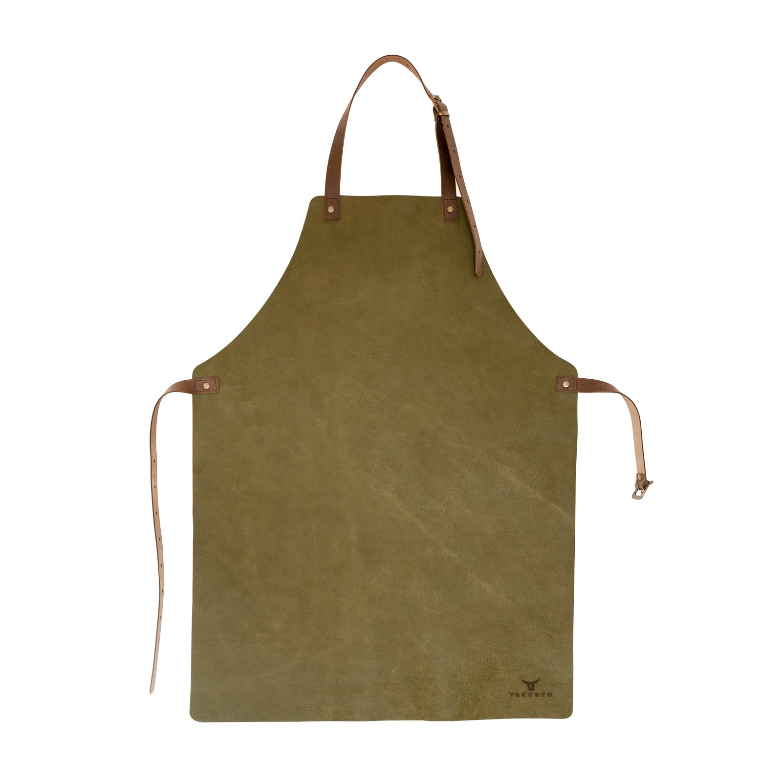 Leather Apron Soft Series - Olive - 1048P | Iberica - Pretty things from Portugal