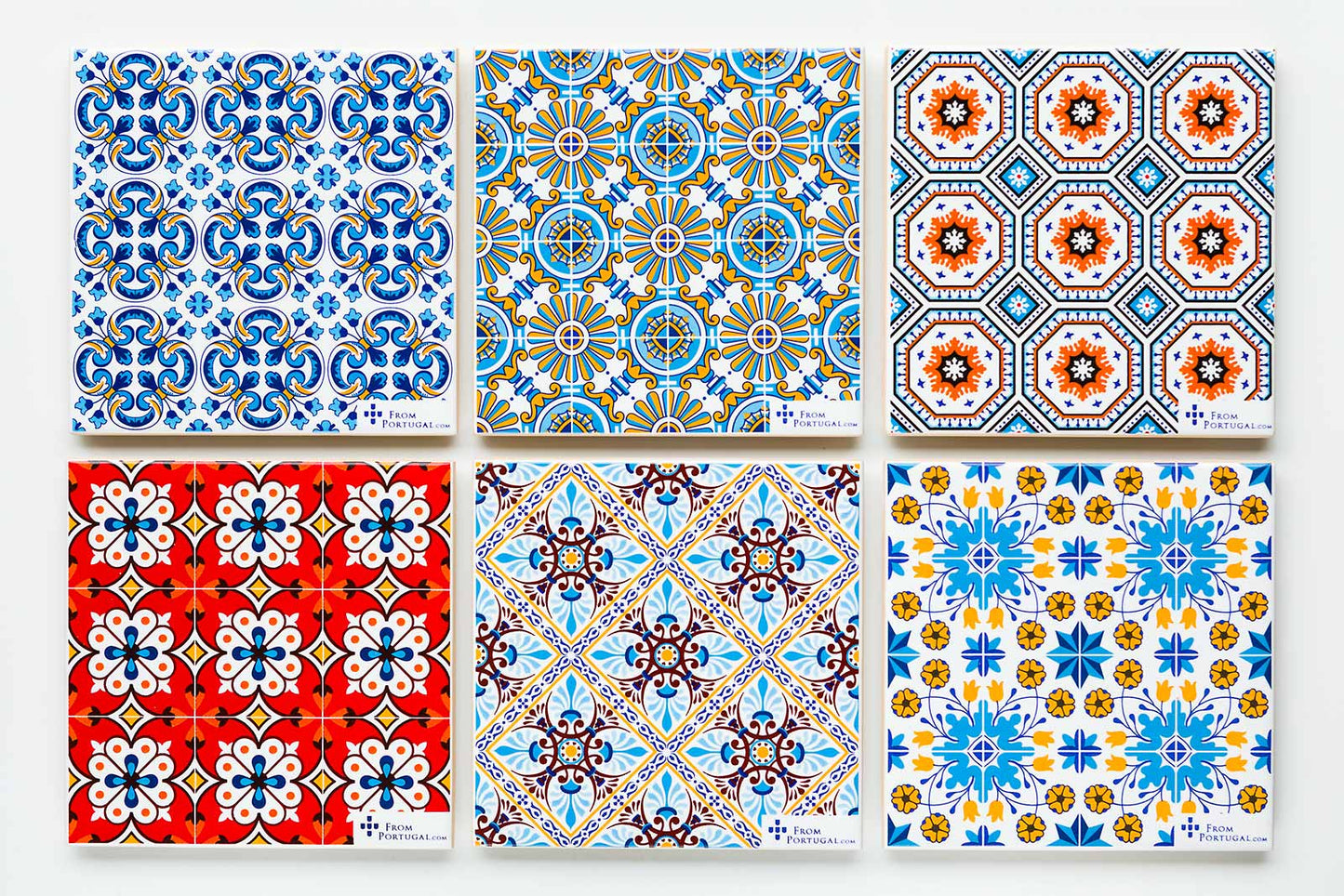 Ceramic coaster 15cm - Azulejo 11 | Coasters | Iberica - Pretty things from Portugal