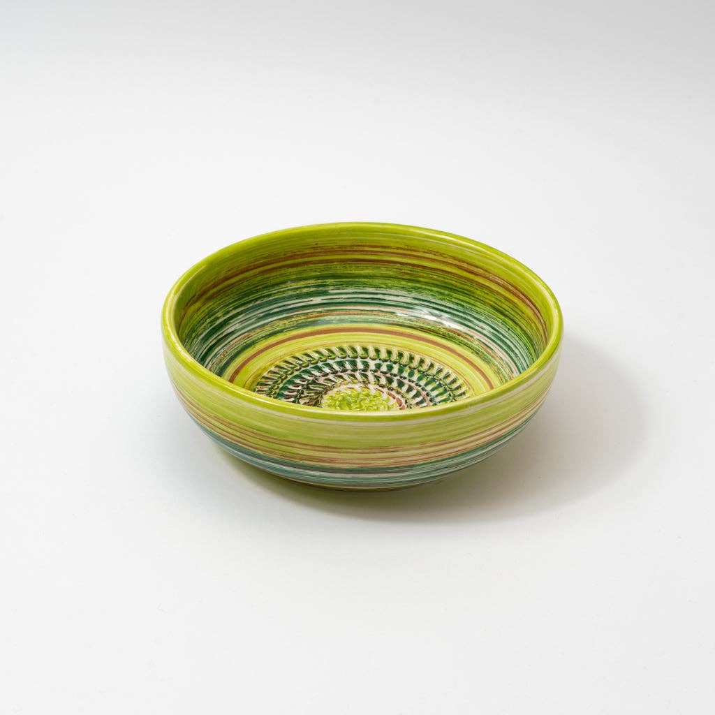 ceramic verde amazo grater bowl