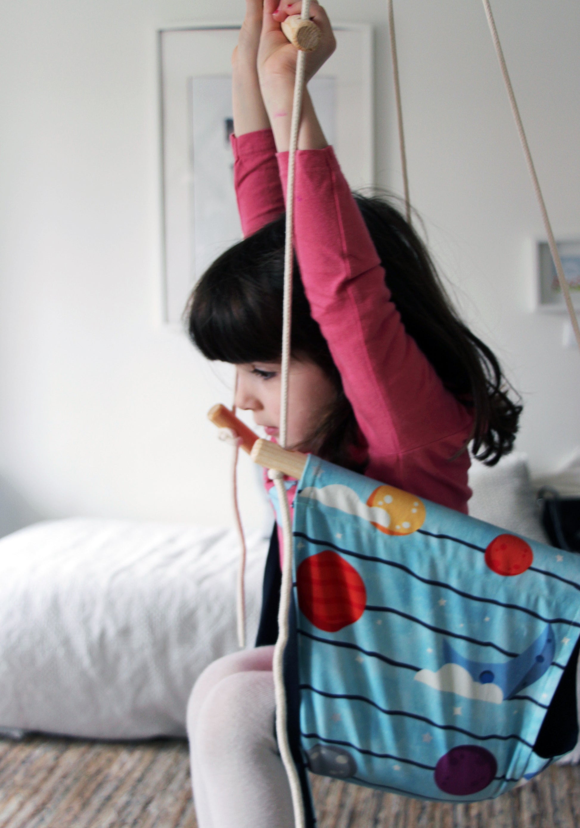 Blue Planets Baby Swing | BabySwing | Iberica - Pretty things from Portugal