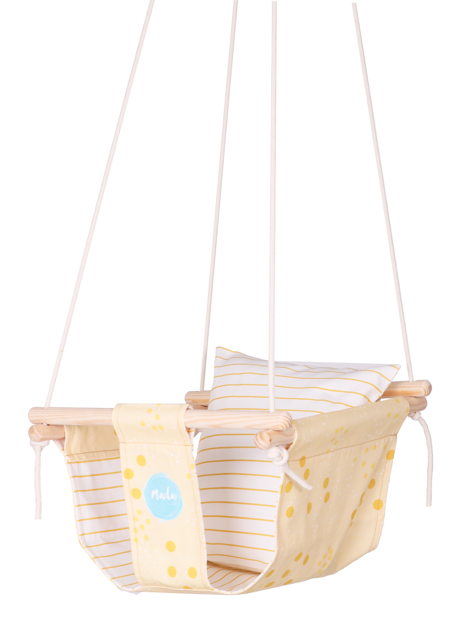 Mustard and Yellow Baby Swing | BabySwing | Iberica - Pretty things from Portugal