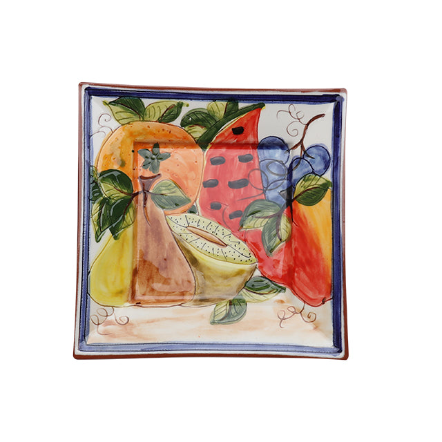 plate-blue-fruits-terracotta-18cm