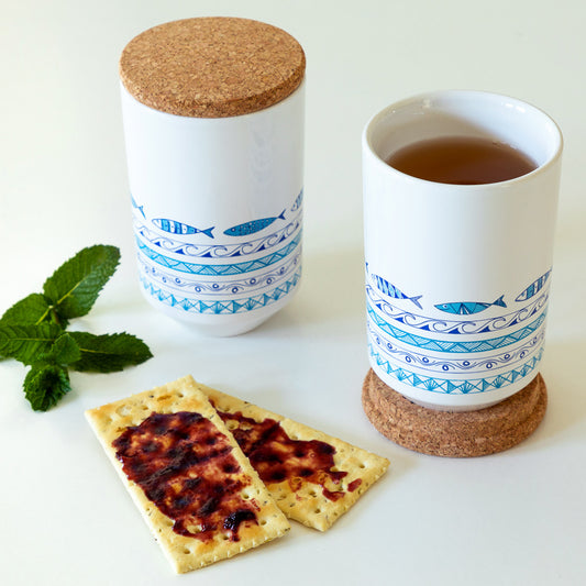 Tea Cup ‘Mar Azul’ | Iberica - Pretty things from Portugal