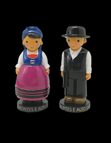 Trás-os-Montes e Alto Douro Region - Costumes of Portugal (Couple) | Figurines | Iberica - Pretty things from Portugal