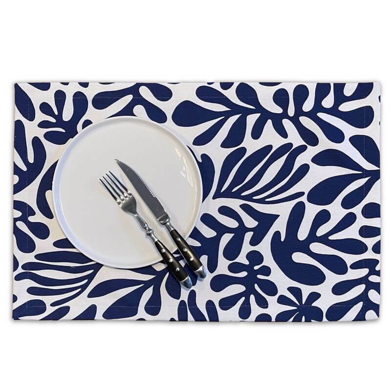 White & Blue Placemat (Set of 5) | Placemats | Iberica - Pretty things from Portugal