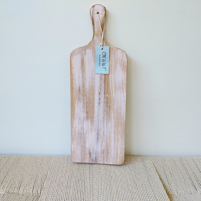 wooden serve board 60cm pastel pink_Iberica